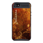 Grunge Floral Cover For iPhone 5