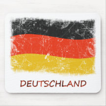 Grunge Germany Flag Mousepads