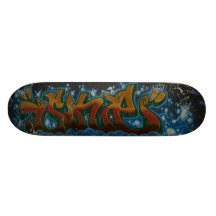 Grunge Graffiti Skateboard