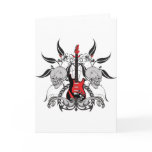 Grunge Guitar and Skull cards