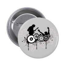 Grunge Guitar Pins