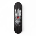 Grunge Heart with Wings skateboards