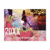 Grunge Hearts Class of 2010 Graduation Invitations
