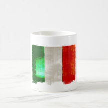 Grunge Italy flag for Italians of Italia - forza Mug