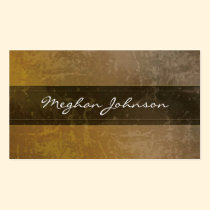 Grunge Marble Sepia Trendy Business Card business cards