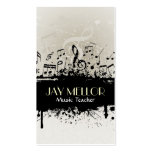 Grunge Music Business Card