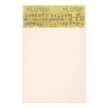 Grunge music stationery paper