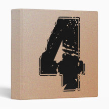 GRUNGE NUMBER 4 VINYL BINDER