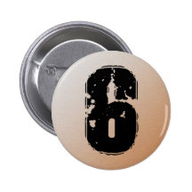 GRUNGE NUMBER 6 BUTTON