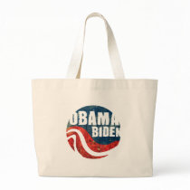 Grunge Obama Biden Tote Bag