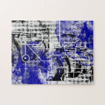 Grunge Patter 12 Jigsaw Puzzle