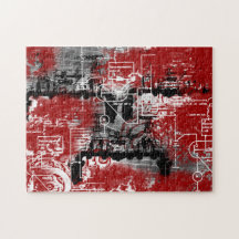 Grunge Patter 6 Puzzle