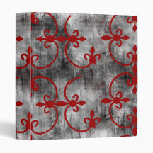 Grunge Pattern 111 Binder