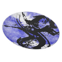 Grunge Pattern 112 Party Plate