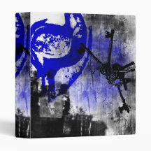 Grunge Pattern 113 3 Ring Binder