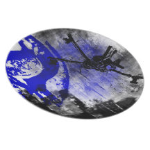 Grunge Pattern 113 Dinner Plates