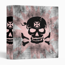 Grunge Pattern 127 3 Ring Binders