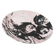 Grunge Pattern 129 Dinner Plate