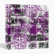 Grunge Pattern 16 Binders