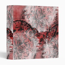 Grunge Pattern 181 3 Ring Binder