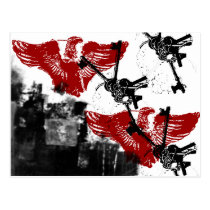 Grunge Pattern 182 postcards