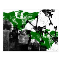 Grunge Pattern 188 postcards