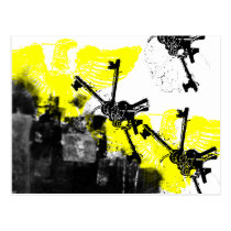 Grunge Pattern 191 postcards