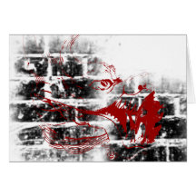 Grunge Pattern 193 Greeting Cards