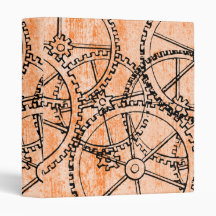 Grunge Pattern 209 3 Ring Binders