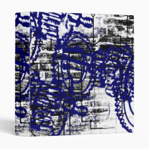 Grunge Pattern 48 Vinyl Binders