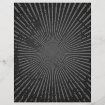 Grunge Radial Pattern: Custom Template Full Color Flyer