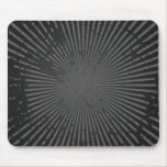Grunge Radial Pattern: Custom Template Mousepad