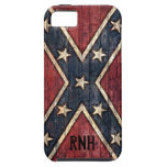 Grunge Redneck Flag Personalized With Initials