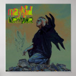 Grunge Rock Naykid Lettuce Poster