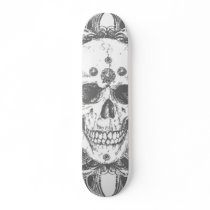 Grunge Skull Skateboard