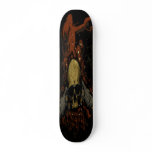 Grunge Skull Custom Skate Board
