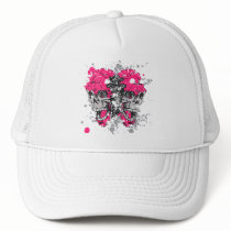 GRUNGE SKULLS TRUCKER HATS