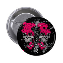 GRUNGE SKULLS PIN