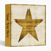 Grunge Star Binder