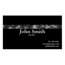 Grunge Steel  business card