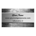 Grunge Steel Metal Business Cards