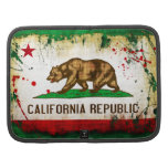 Grunge Style California Flag Planner