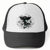 Grunge Style Chiropractic Trucker Hat