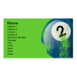 Grunge Style Number 2 Billiard Ball Business Card Templates