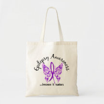 Grunge Tattoo Butterfly 6.1 Epilepsy Tote Bags
