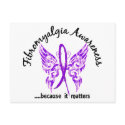 Grunge Tattoo Butterfly 6.1 Fibromyalgia postcards
