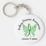 Grunge Tattoo Butterfly 6.1 Kidney Disease Keychains