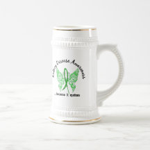 Grunge Tattoo Butterfly 6.1 Kidney Disease Mugs