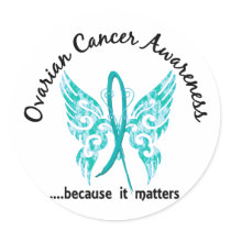 Grunge Tattoo Butterfly 6.1 Ovarian Cancer