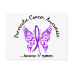 Grunge Tattoo Butterfly 6.1 Pancreatic Cancer Post Cards